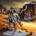 Shadukor, Fallen Centaur (Horned Skeleton Warrior) - With Helmet