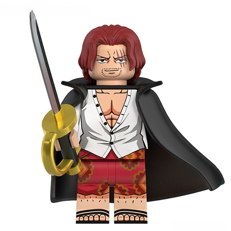 Shanks ONE PIECE Anime Lego Minifigures custom toys 3
