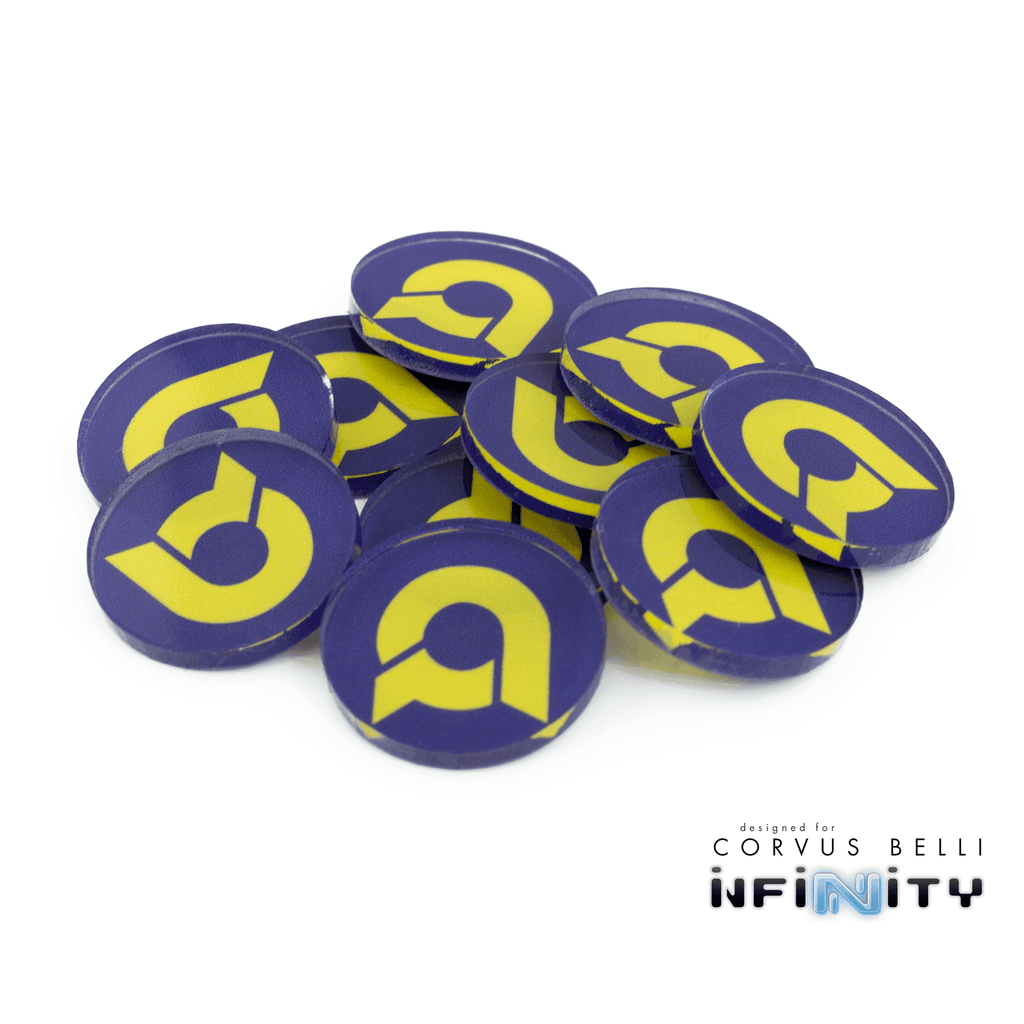 Full Color Infinity Faction Markers, 25mm (Bag of 10) - Shasvastii / 25mm