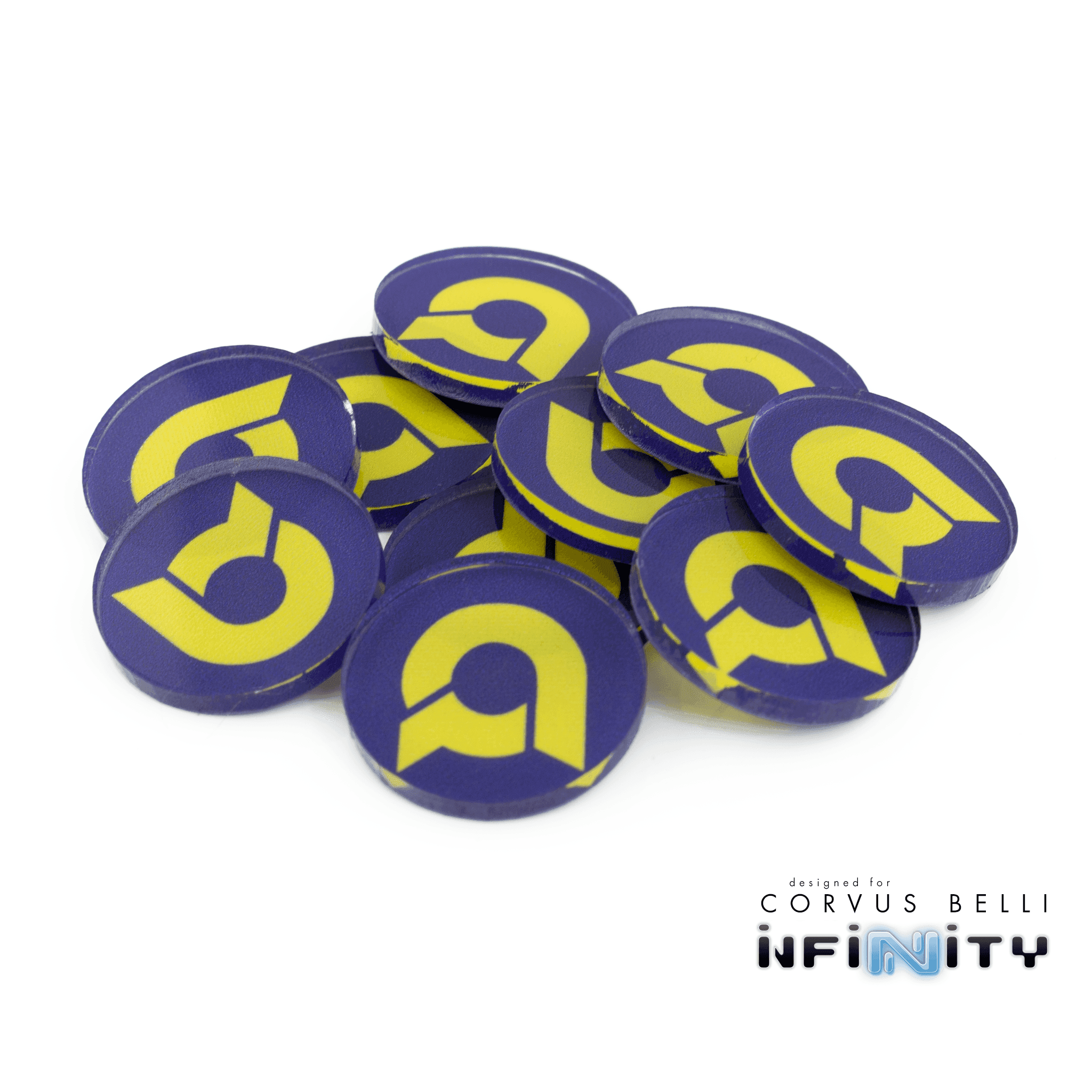 Full Color Infinity Faction Markers, 25mm (Bag of 10) - Shasvastii / 25mm
