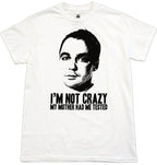 Sheldon I'm Not Insane T-shirt - M