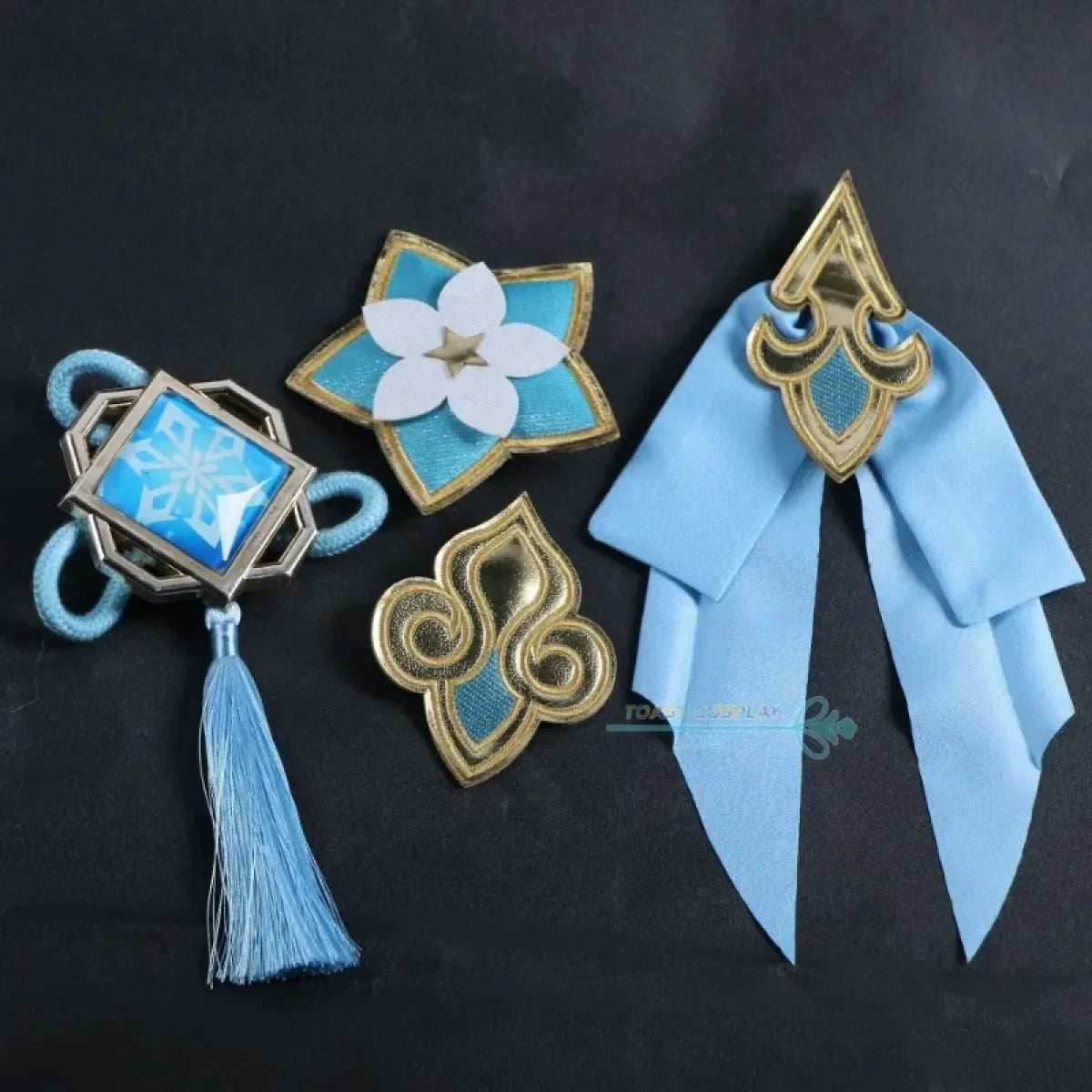 Shenhe Cosplay Costume - Costume Wig / XS / Genshin Impact