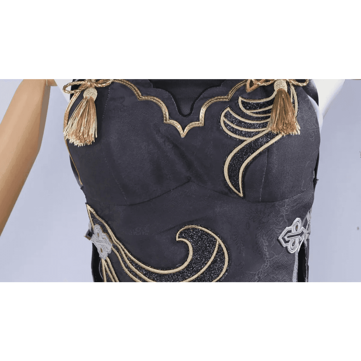 Shenhe Cosplay Costume - Costume Wig / XS / Genshin Impact