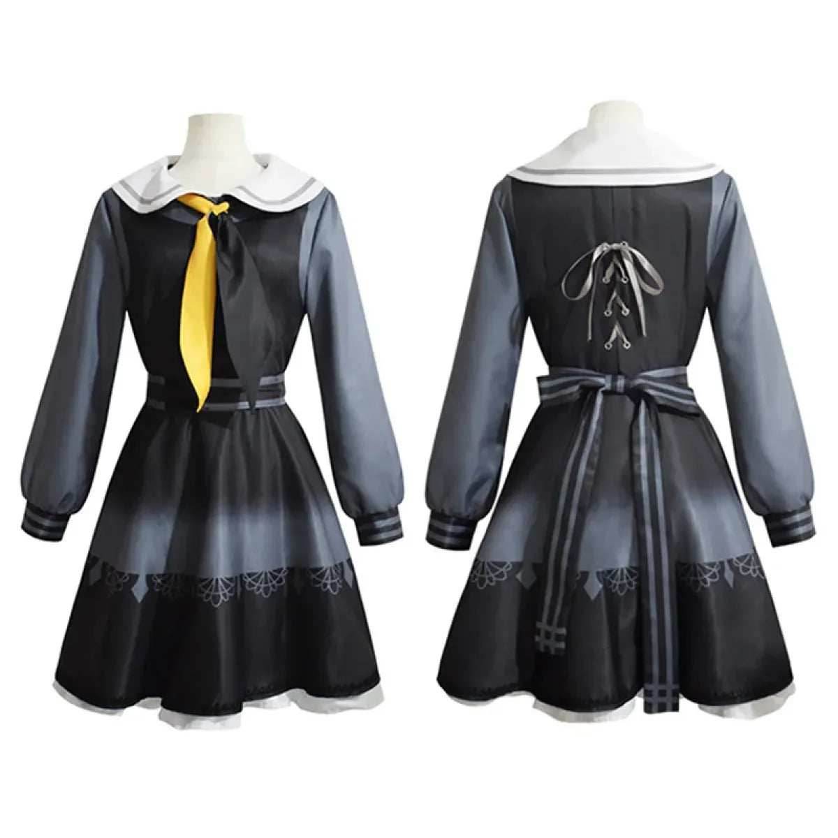 Shinonome Ena Cosplay Costume – Project Sekai School Uniform with Wig - S / Costume