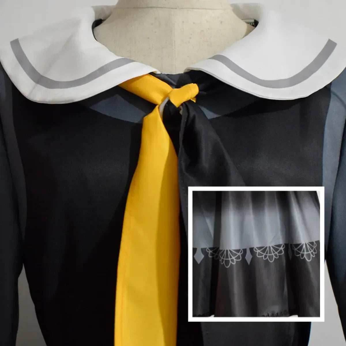 Shinonome Ena Cosplay Costume – Project Sekai School Uniform with Wig - S / Costume