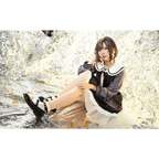 Shinonome Ena Cosplay Costume – Project Sekai School Uniform with Wig - S / Costume