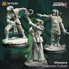Shyasara, Snakemen Cultists (Yuan-ti Commander, Sorcerer & Assassin) - 32mm Scale / A - Assassin