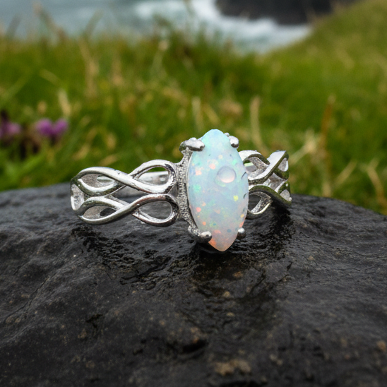 Scottish Lochmist Celtic Ring