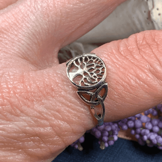 Celtic Tree of Life Ring - 6