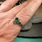 Clarina Claddagh Ring - 6 / Pink
