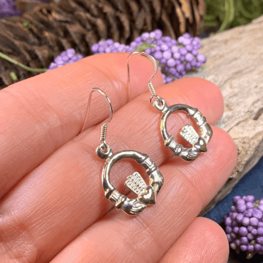 Celtic Claddagh Earrings - 