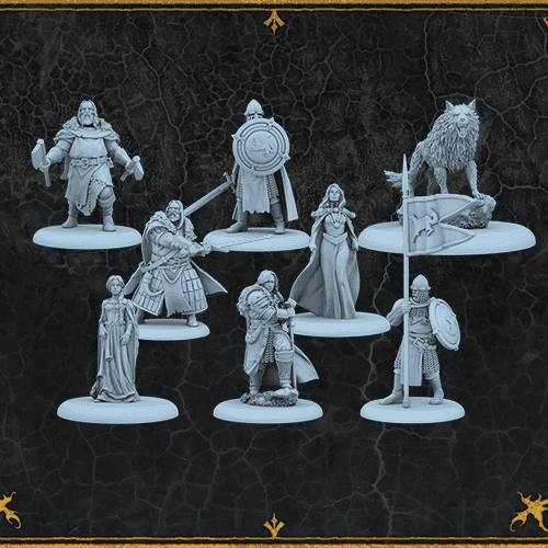 A Song of Ice & Fire: Stark vs Lannister Starter Set - 