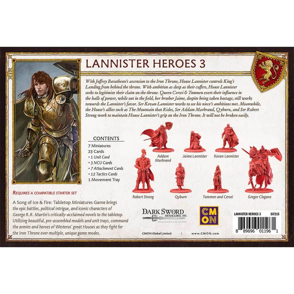 A Song of Ice & Fire: Lannister Heroes 3 - 