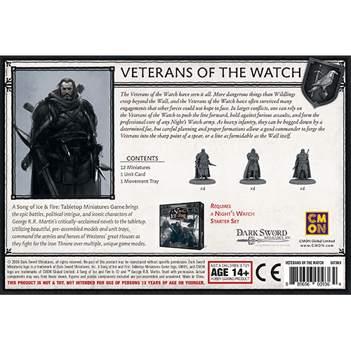 A Song of Ice & Fire: Night's Watch Veterans of the Watch Expansion - 