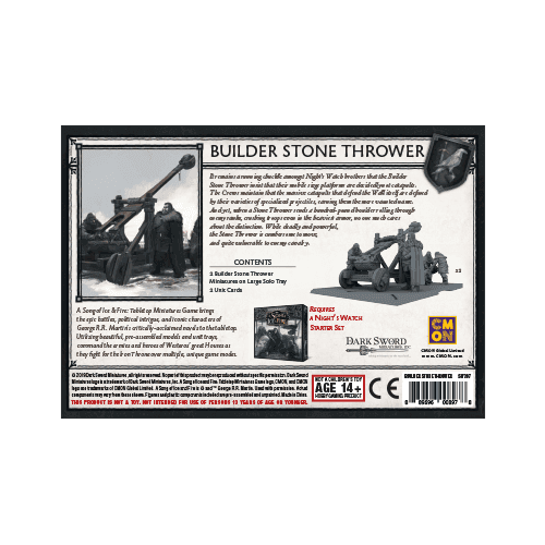 A Song of Ice & Fire: Night's Watch Stone Thrower Crew Expansion - 