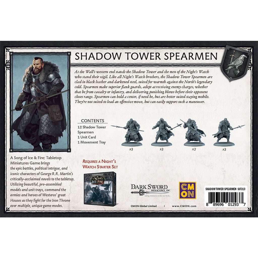 A Song of Ice & Fire: Shadow Tower Spearmen - 