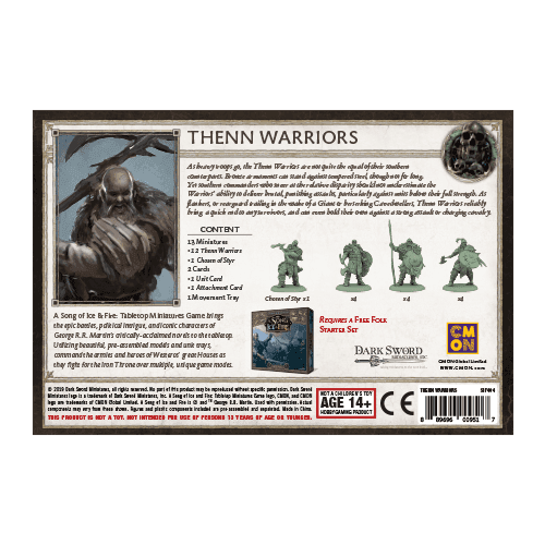 A Song of Ice & Fire: Free Folk Thenn Warriors Expansion - 