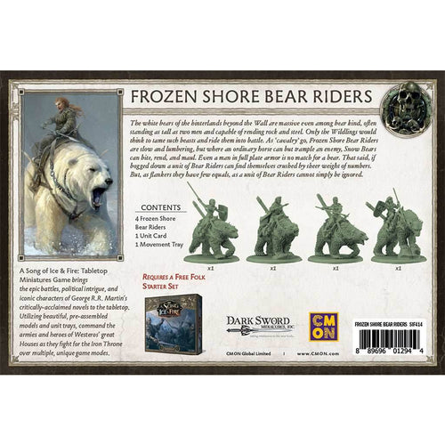 A Song of Ice & Fire: Free Folk Frozen Shore Bear Riders - 