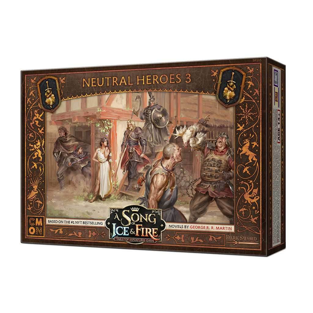 A Song of Ice & Fire: Neutral Heroes Box #3 Expansion - 