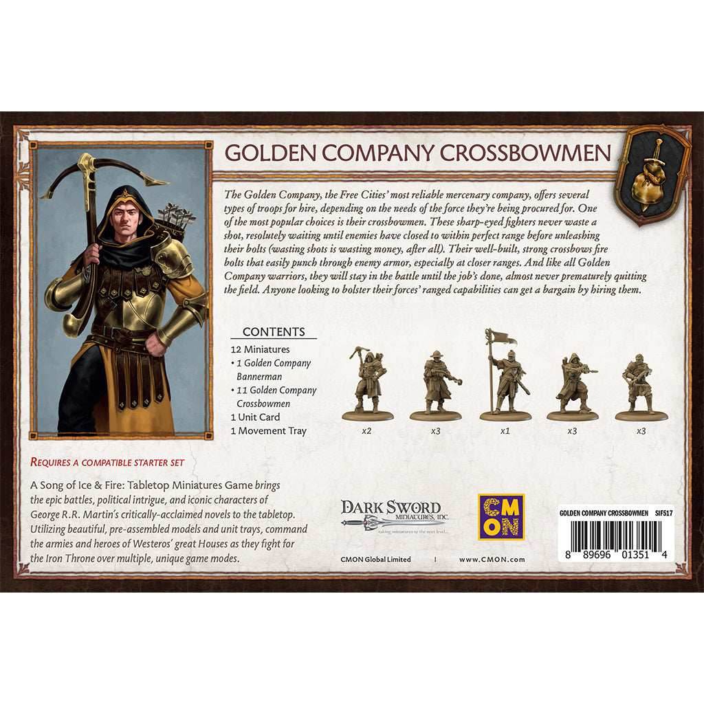 A Song of Ice & Fire: Golden Company Crossbowmen - 