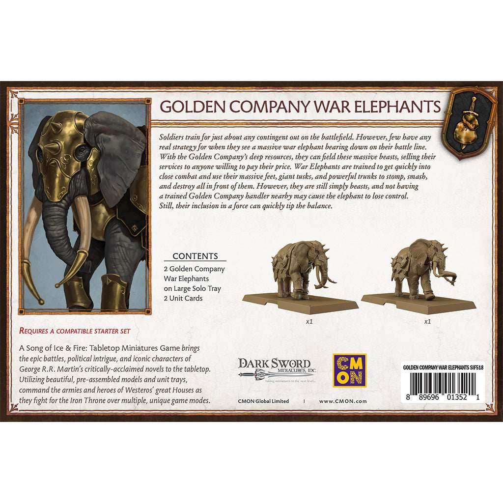 A Song of Ice & Fire: Golden Company Elephants - 