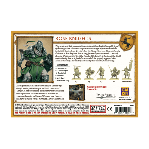 A Song of Ice & Fire: Baratheon Rose Knights - 