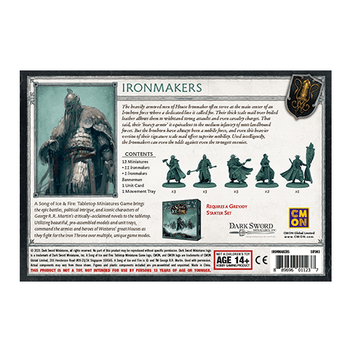 A Song of Ice & Fire: Greyjoy Ironmakers - 
