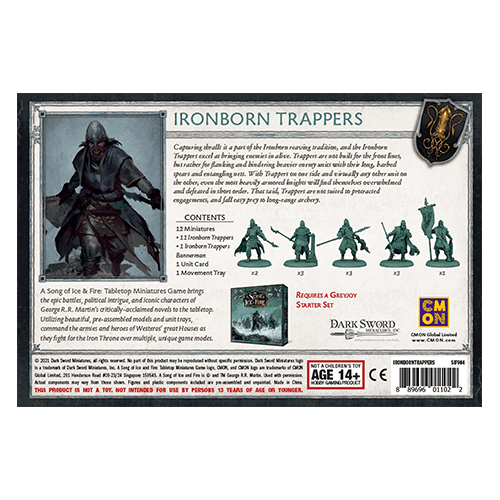 A Song of Ice & Fire: Greyjoy Ironborn Trappers - 