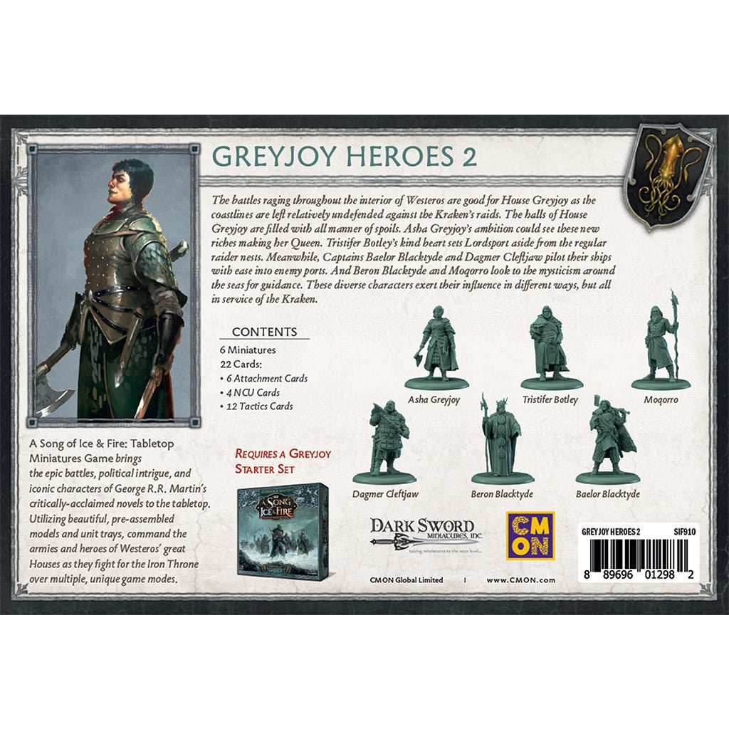 A Song of Ice & Fire: Greyjoy Heroes #2 - 