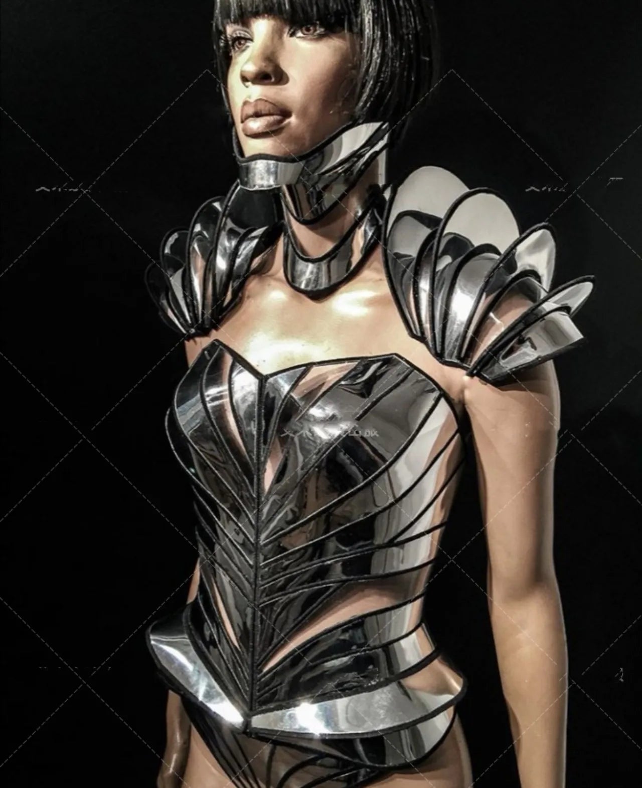 Silver Mirror Armor costume