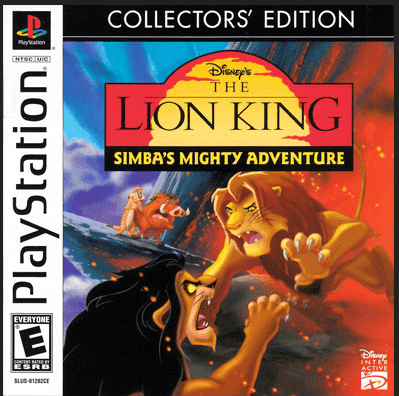 The Lion King Simbas Mighty Adventure (Collector's Edition) (Playstation) - Game Manual Only
