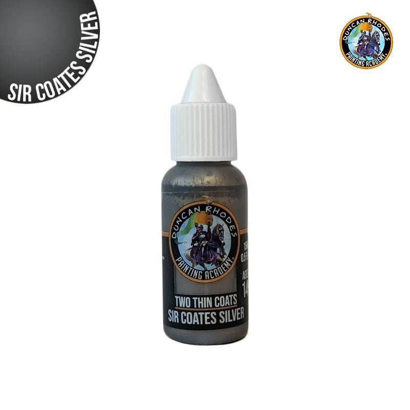 Two Thin Coats Metallic: Sir Coates Silver - 