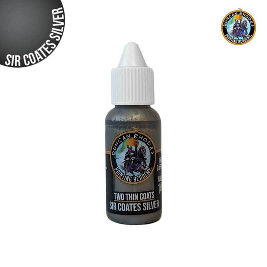 Two Thin Coats Metallic: Sir Coates Silver - 