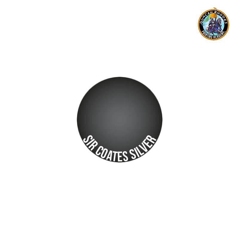 Two Thin Coats Metallic: Sir Coates Silver - 