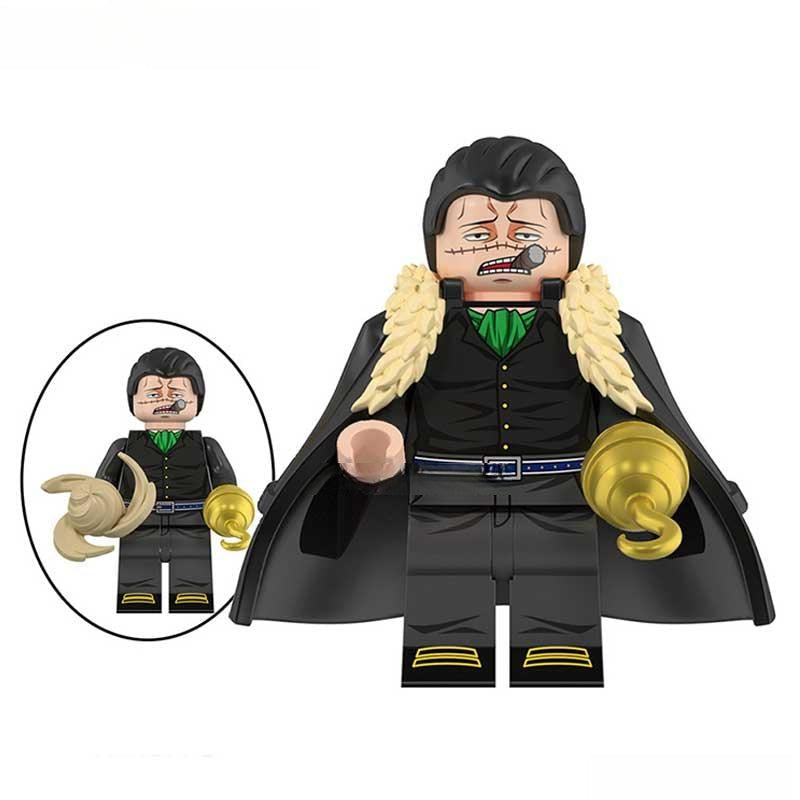 Sir Crocodile from ONE PIECE Anime Lego Minifigures custom toys 1