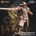 Sir Davion Gainsworth, Magebane Inquisitor (Male Human Duelist) - 32mm Scale