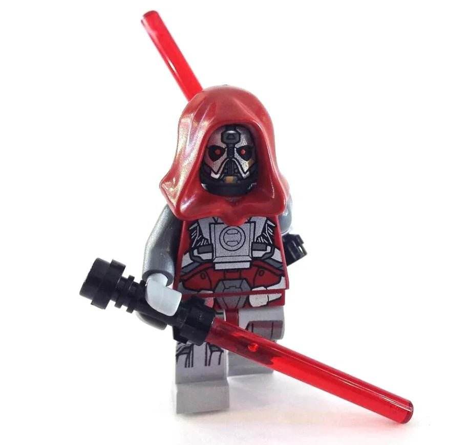 Sith Warrior Lego Minifigures Custom Star Wars Toys - 