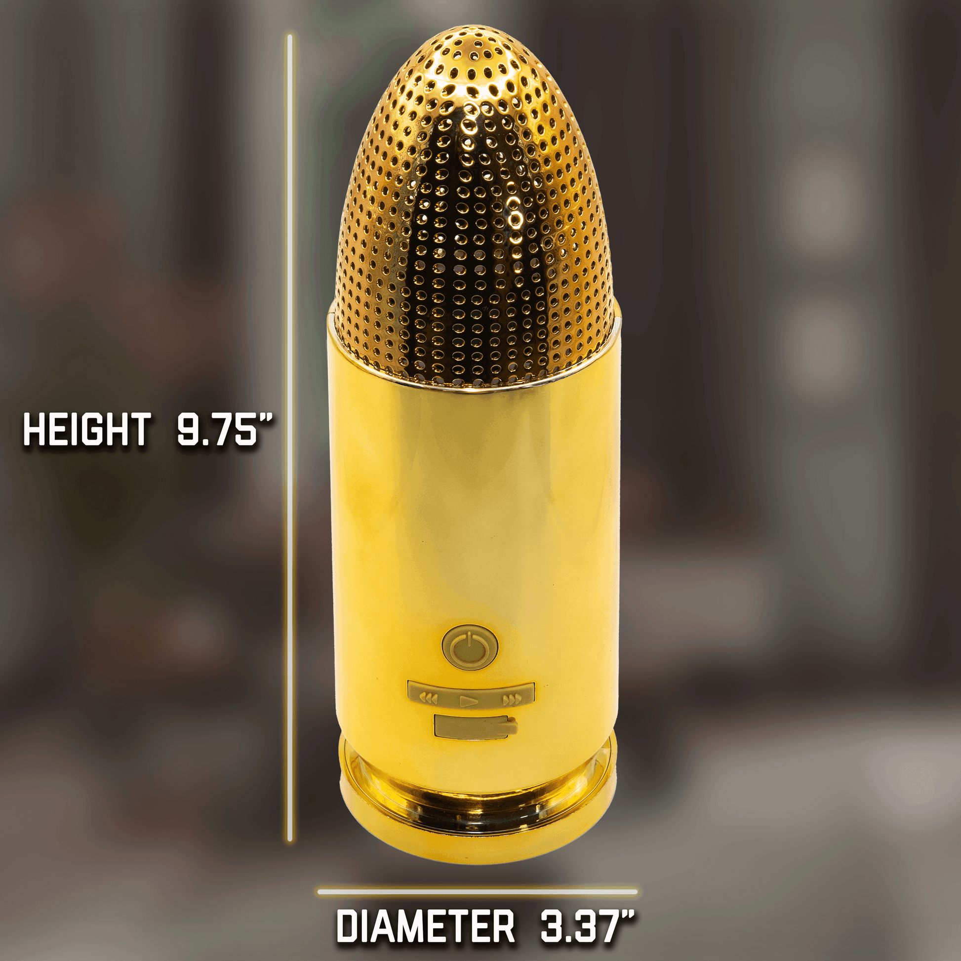 9mm Bullet Bluetooth Speaker - 