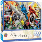 Audubon - Backyard Birds 1000 Piece Jigsaw Puzzle