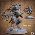 Skaria Shadowdancer (Female Ratkin Assassin) - With Dress