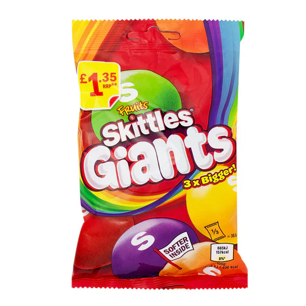 Skittles Giants (100g) (UK)