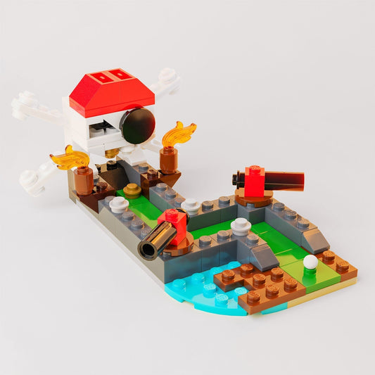 Skull Island Putt Putt / Mini Golf Hole made using LEGO parts - B3 Customs