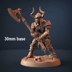 Skutagaard Draugr Skeleton Warrior: Base Sculpt C - With Helmet