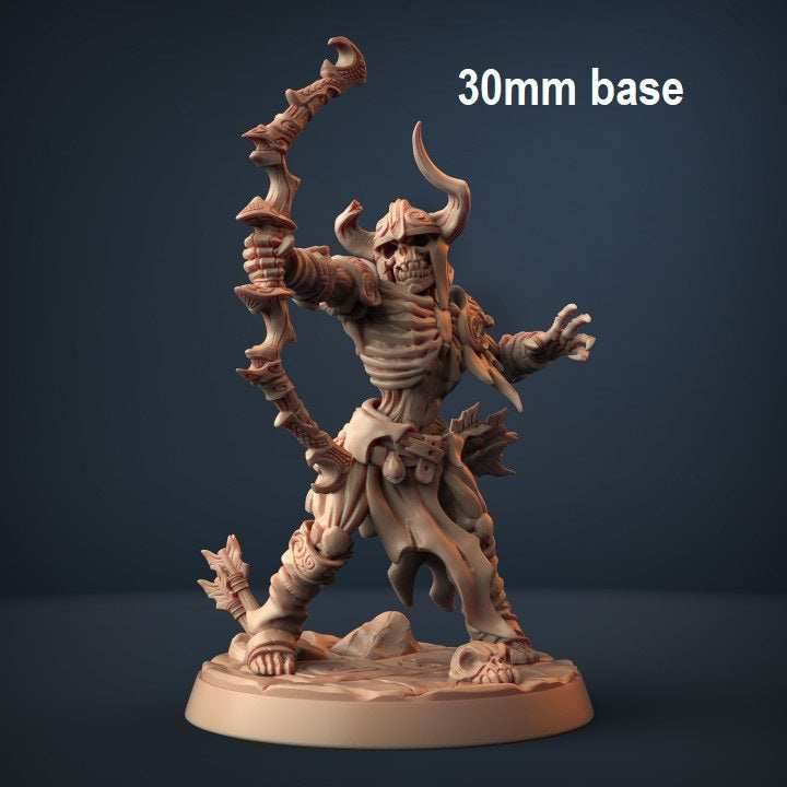 Skutagaard Draugr Skeleton Warrior: Base Sculpt E - With Helmet