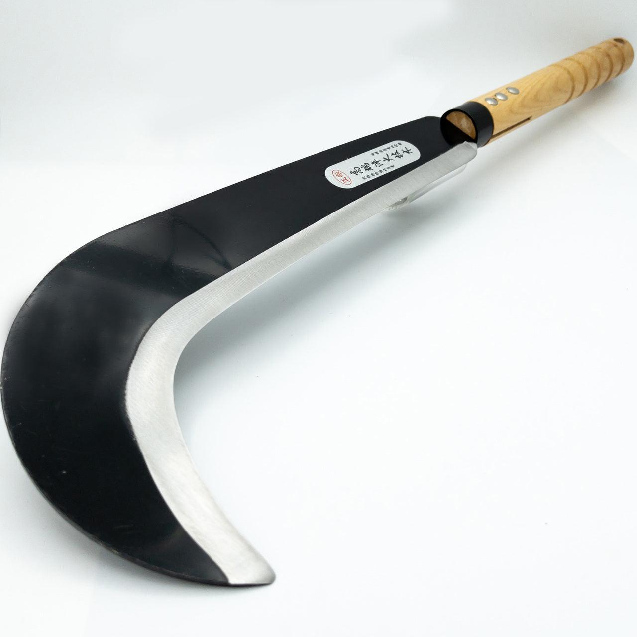 Slasher Crescent Outdoor Bamboo Sickle Scythe Machete Knife