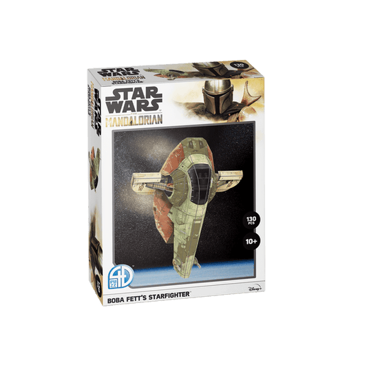 4D Paper Model Kit: Star Wars Boba Fett's Firespray - 