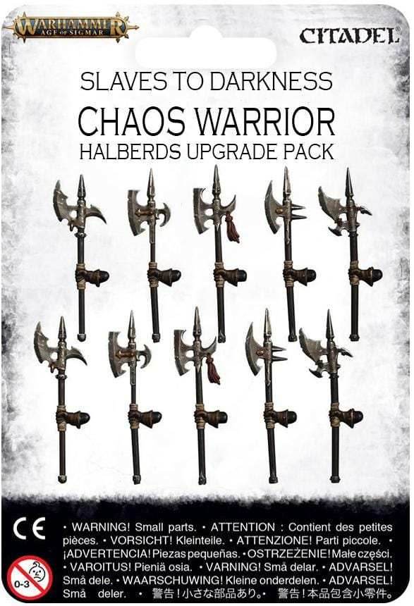 Warhammer: Slaves to Darkness - Chaos Warrior Halberds Upgrade Pack - 