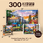 Campside - Pine Valley Camp 300 Piece EZ Grip Jigsaw Puzzle