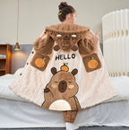 Thickened Pajamas - Warm Cozy Sleepwear