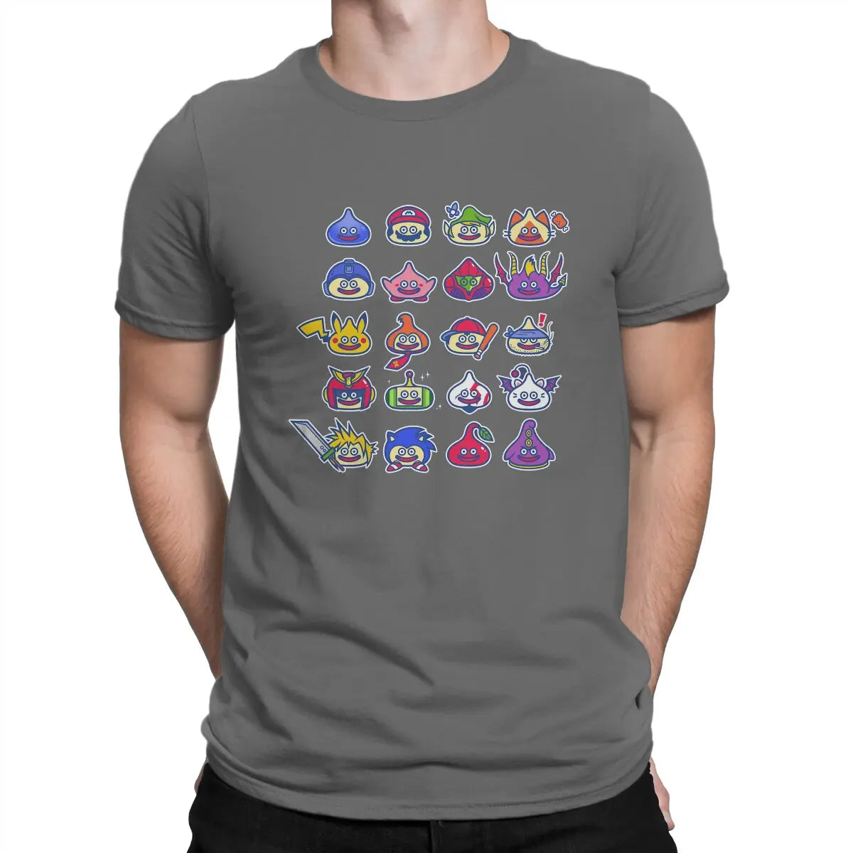 Slime Command Men t-shirt Dragon Quest